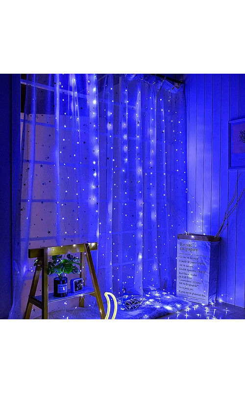 Занавес светодиодный роса 320 LED 2*2 м белый