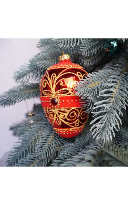 Елочная игрушка Яйцо Фаберже