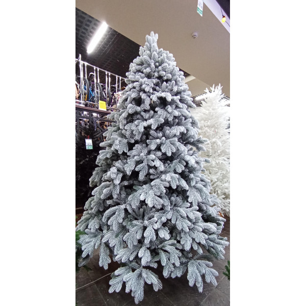 Елка искусственная литая Наоми заснеженная 230см