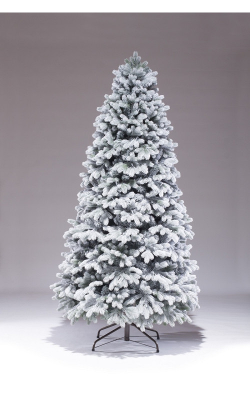 Елка искусственная комбинированная Баварская заснеженная 185см