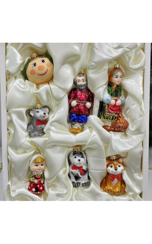 Набор ёлочных игрушек Репка