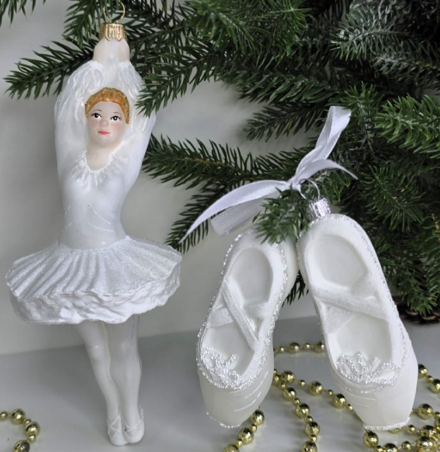Игрушки-балерины и танцовщики – изящество и грация на ёлке