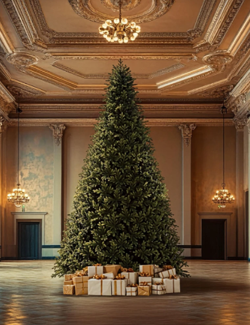 Корпоративная елка для офиса: профессиональный подбор размера под любое помещение