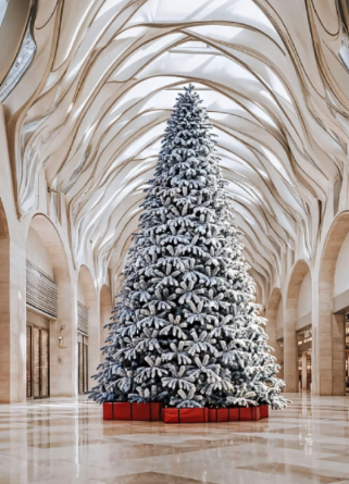 Новогоднее оформление торгового центра: с чего начать