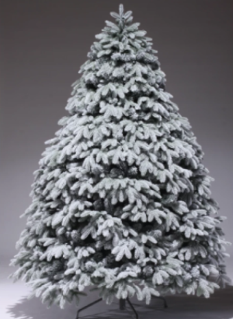 Елка искусственная заснеженная: создаём зимнюю сказку в доме