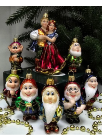 Елочные игрушки для настольной елки: создаём миниатюрную сказку