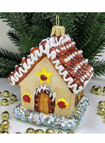 Эко ели стеклянные елочные игрушки: изысканность и экологичность