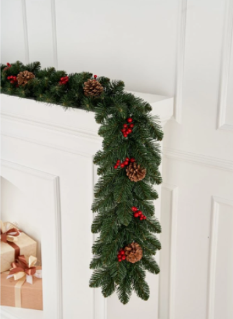 Хвойные гирлянды: виды и материалы