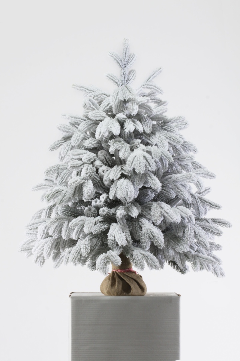 Елка искусственная комбинированная Царская заснеженная 90см