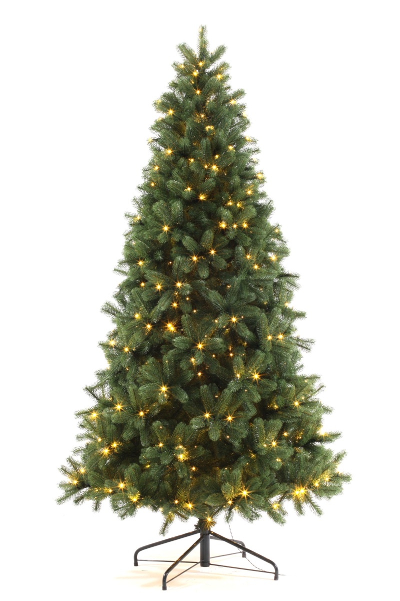 Елка искусственная литая Русская Императрица с освещением 300см