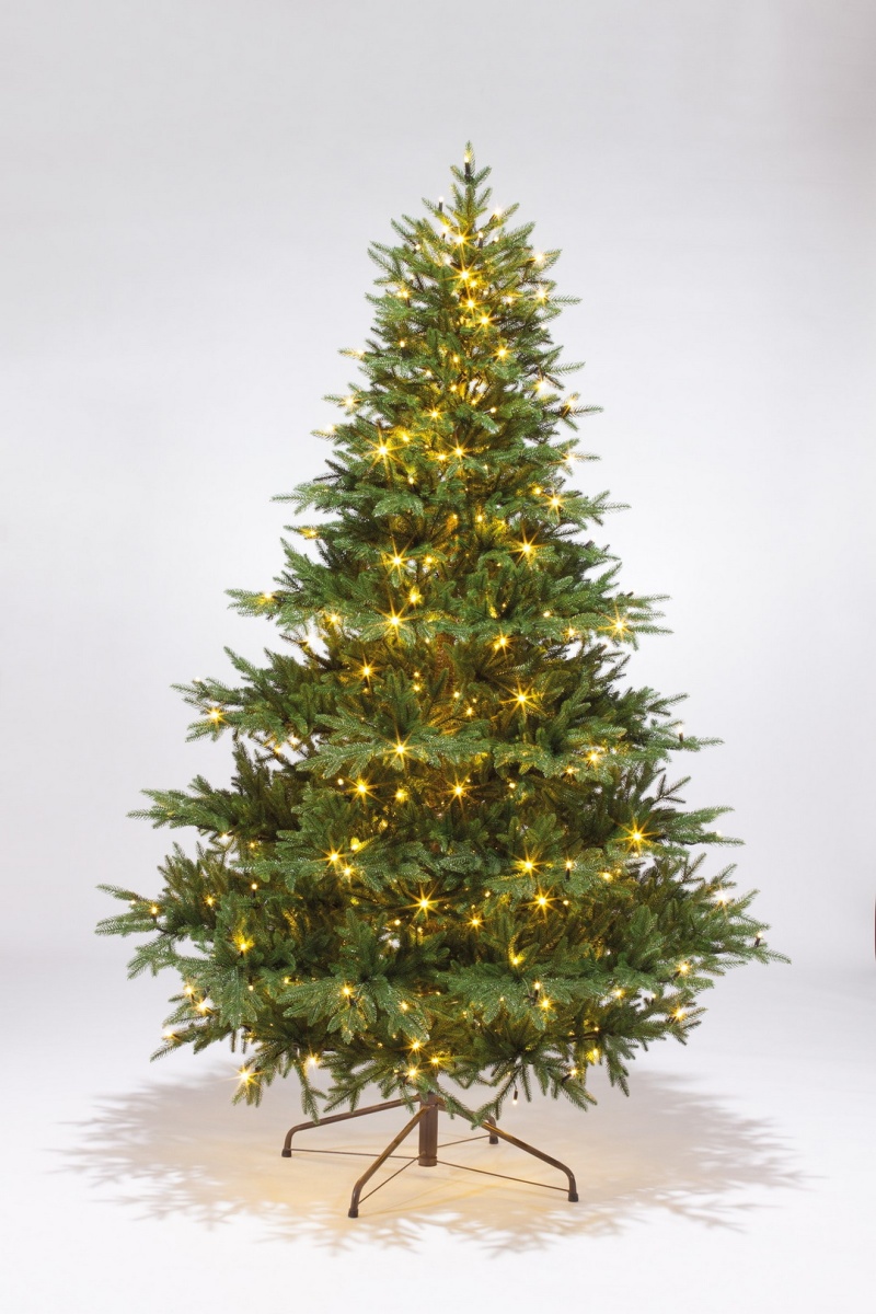 Елка искусственная литая Калиста с освещением 230см