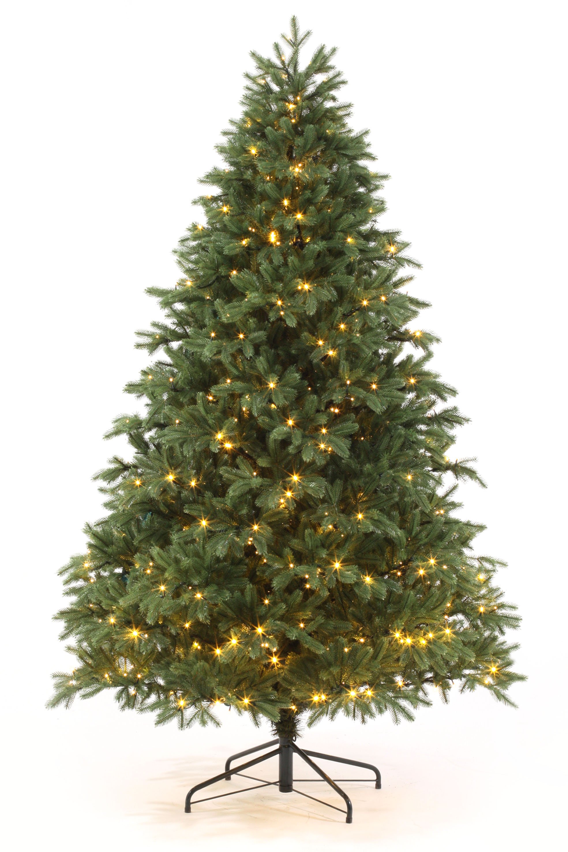 Елка искусственная литая Королева Леса с освещением 120см