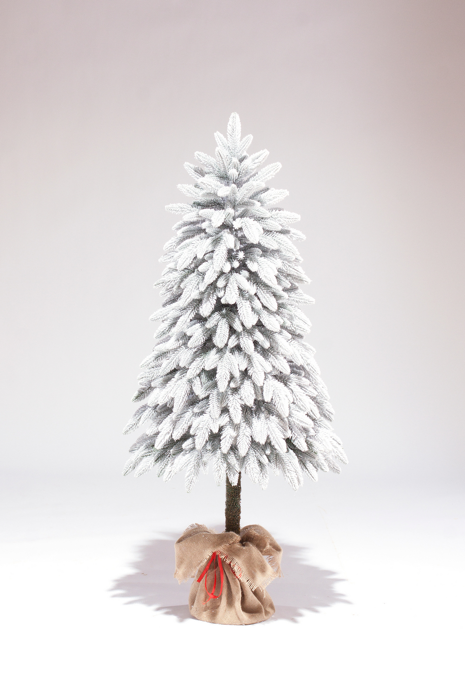 Елка искусственная литая Иветта заснеженная 150см