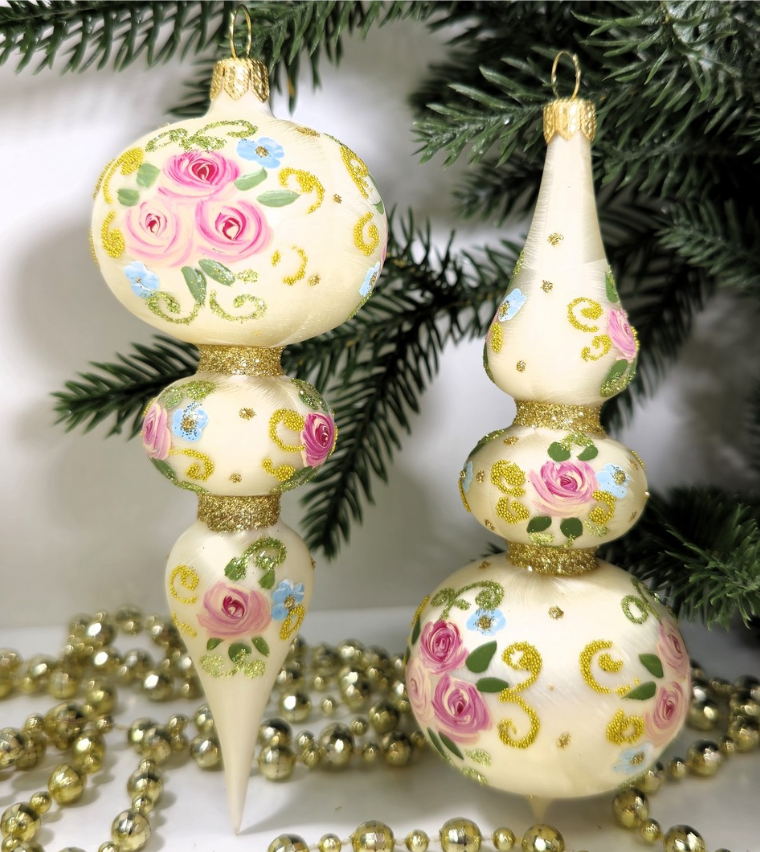 Набор ёлочных игрушек Две фигурки версаль