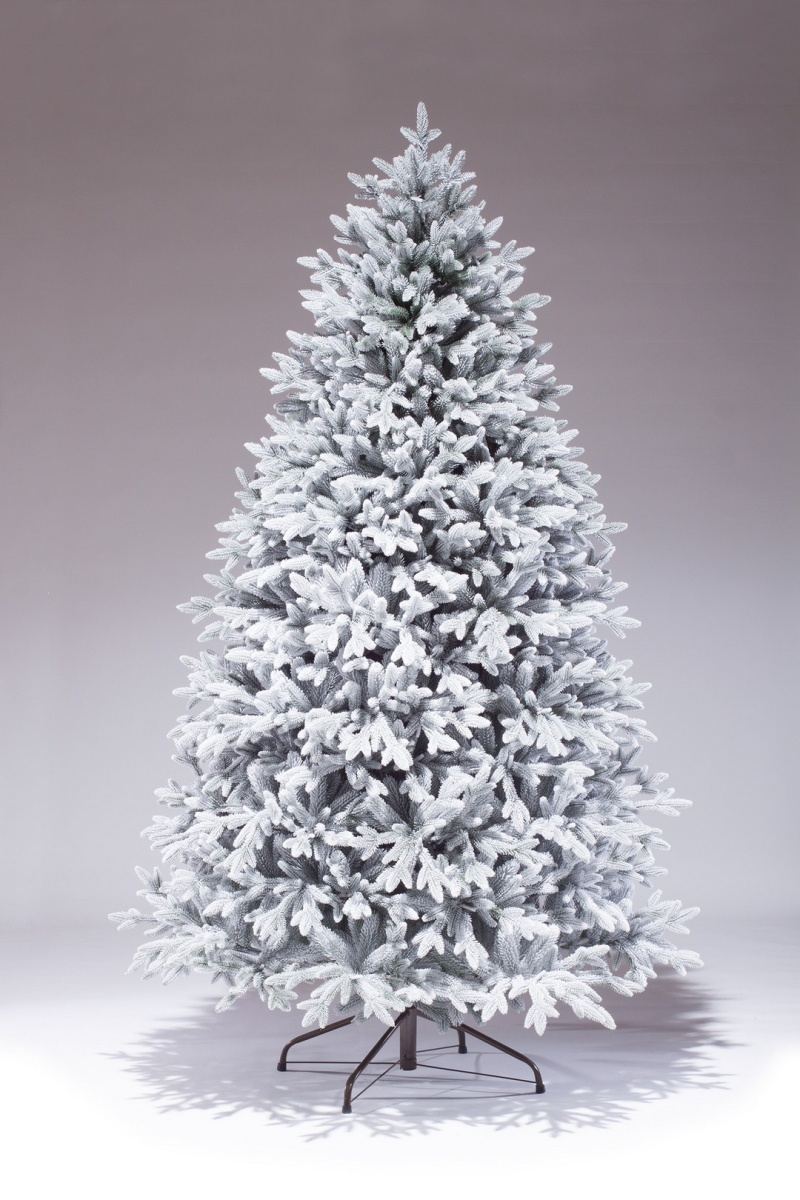 Елка искусственная литая Эльга заснеженная 300см