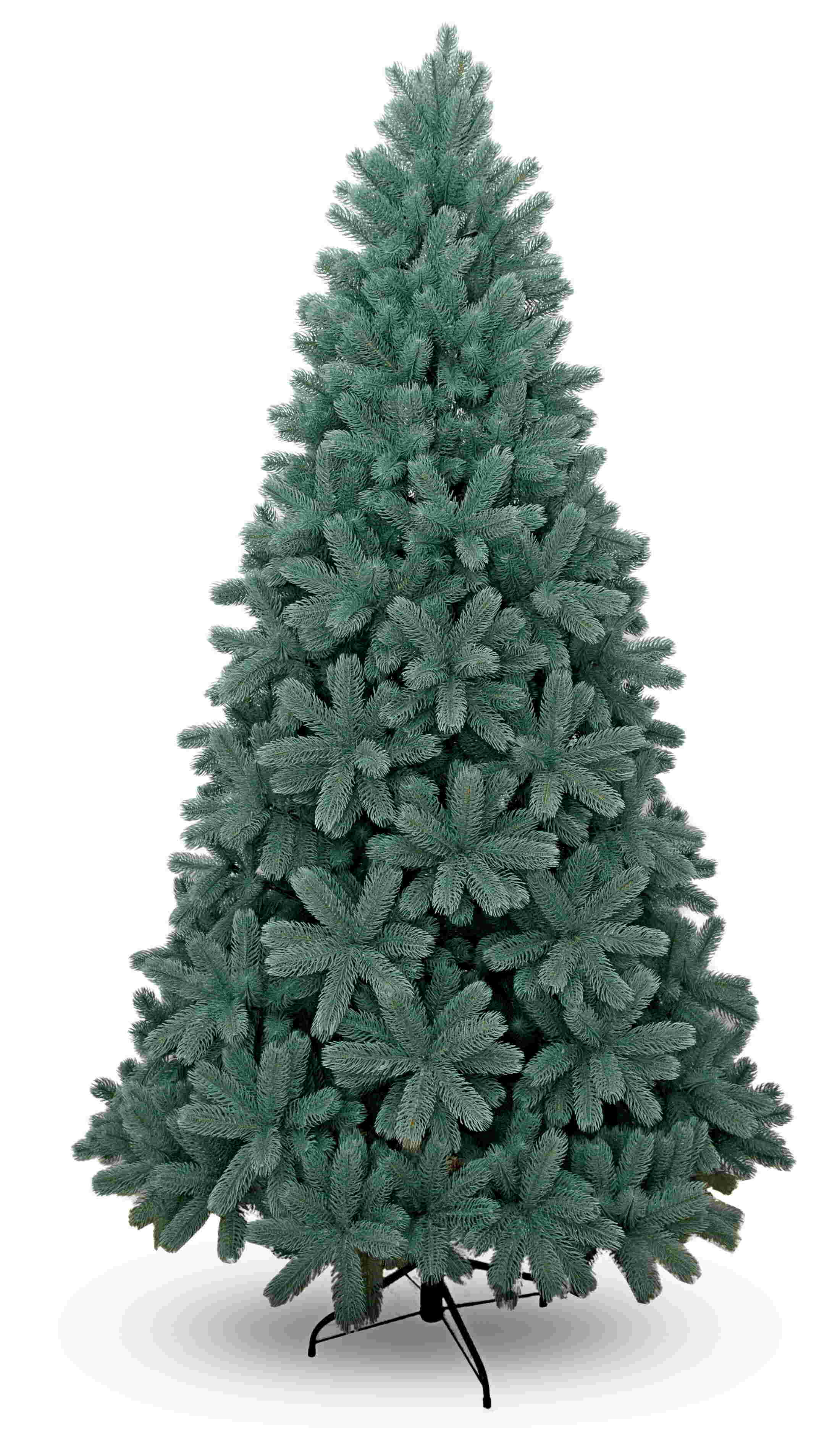 Елка искусственная литая Русская Императрица Голубая 120см