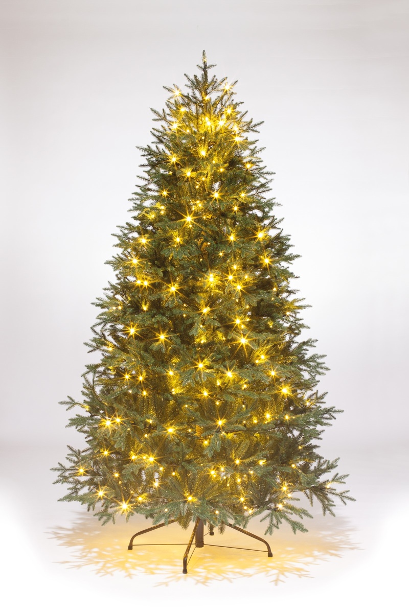 Елка искусственная литая Эльга с освещением  150см
