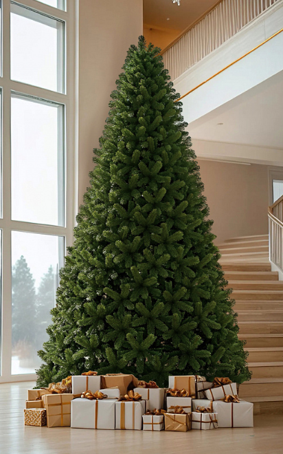 Сосна искусственная комбинированная Карельская высотная 500см